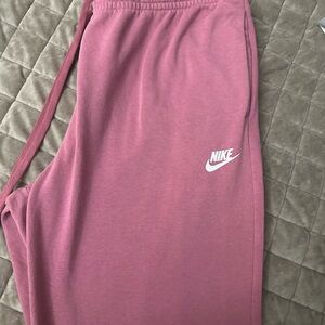 Nike Women's Pink Jogger pants